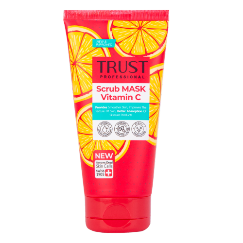 ماسک اسکراب ویتامین C تراست حجم 150 میلیلیتر