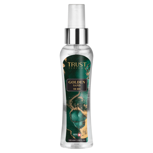 بادی میست مردانه تراست مدل Golden Sand با حجم 100 میل